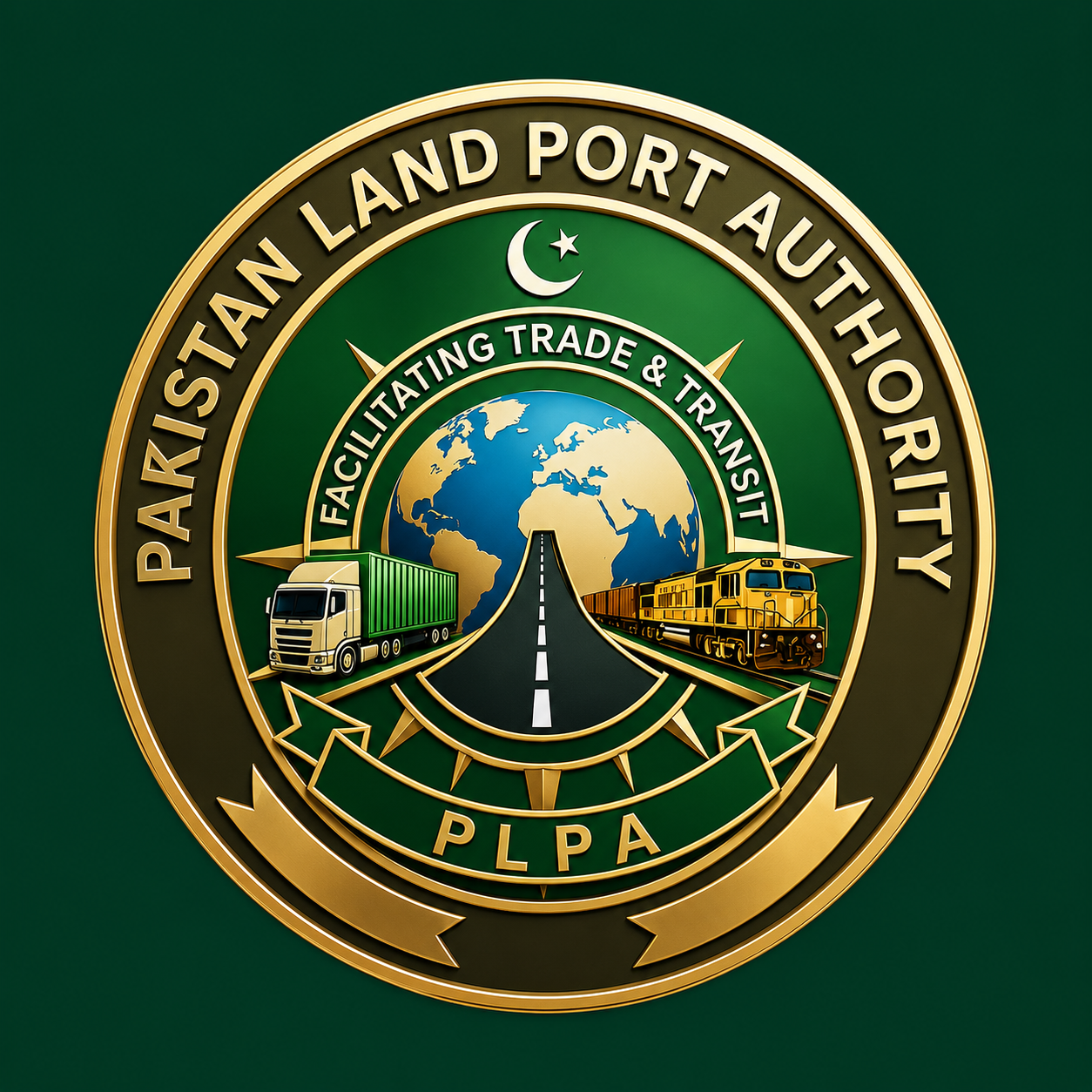 Pakistan Land Port Authority (PLPA) logo