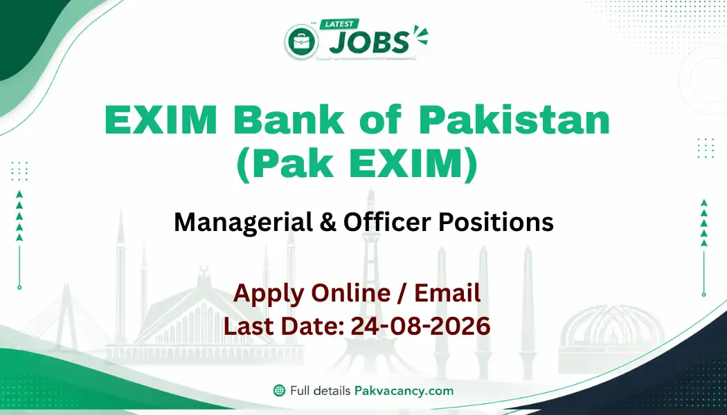 EXIM Bank Jobs 2026 Apply Online | Latest Government Jobs