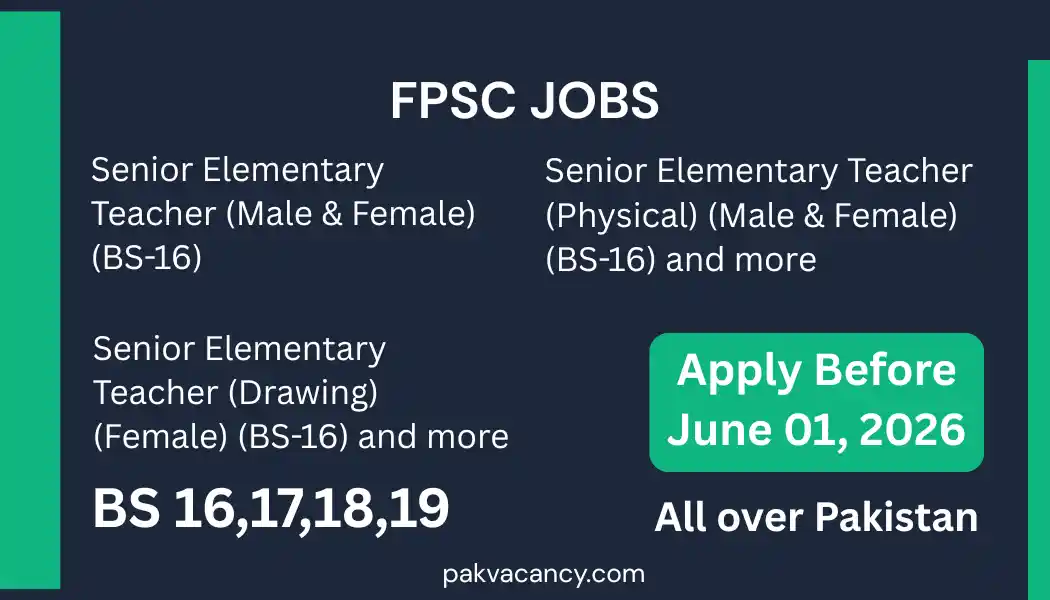 Federal Public Service Commission FPSC Jobs – Consolidated Advertisement No. 2/2026