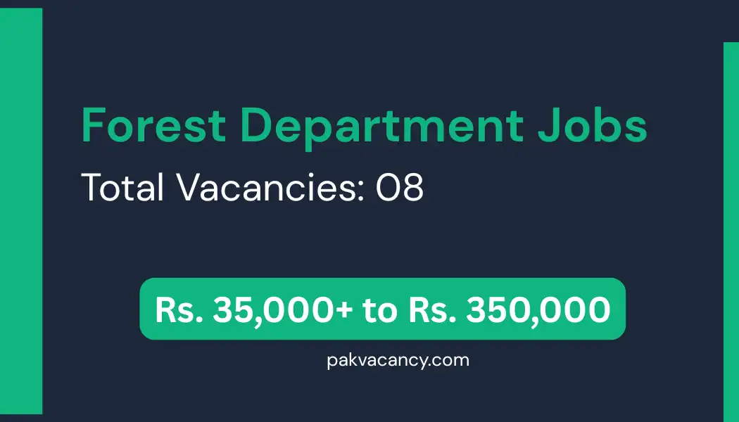 GIS Lab Punjab Forest Department Jobs 2026 – Latest Government Vacancies in Punjab
