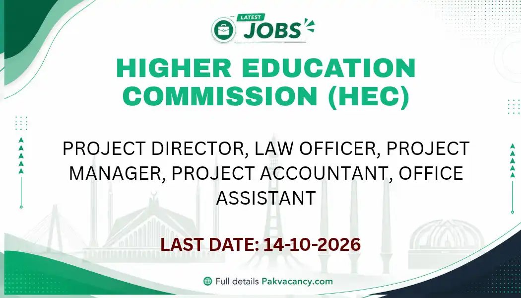 HEC Jobs 2026 Apply Online – Latest Higher Education Commission Vacancies