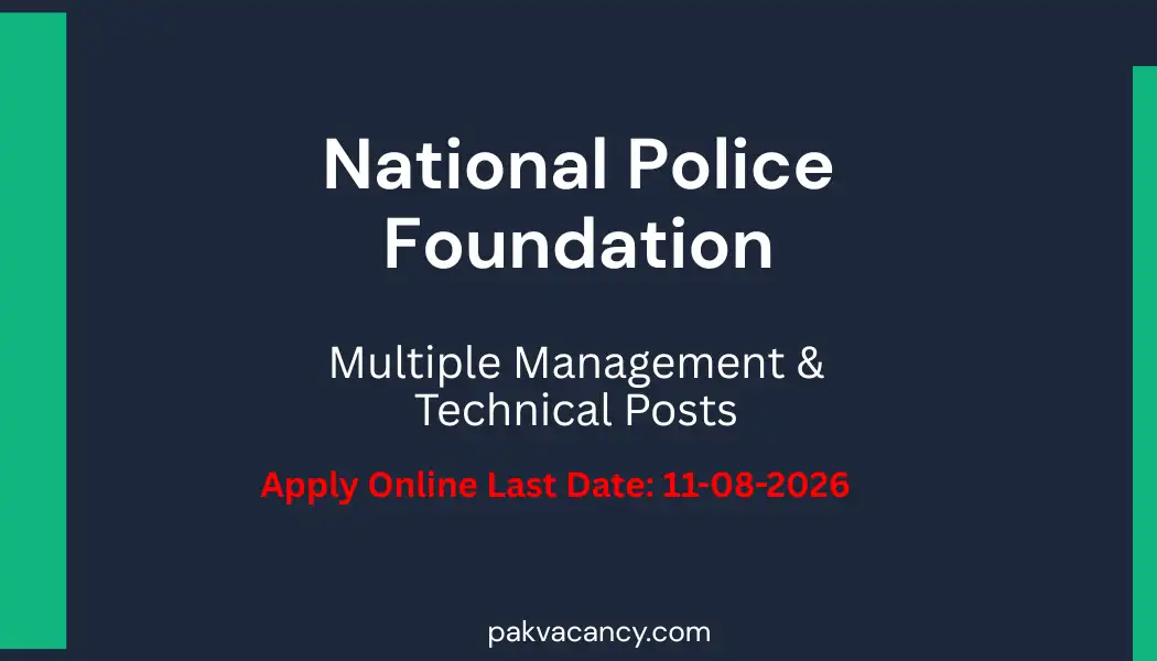 National Police Foundation Jobs 2026 Apply Online | NPF Careers