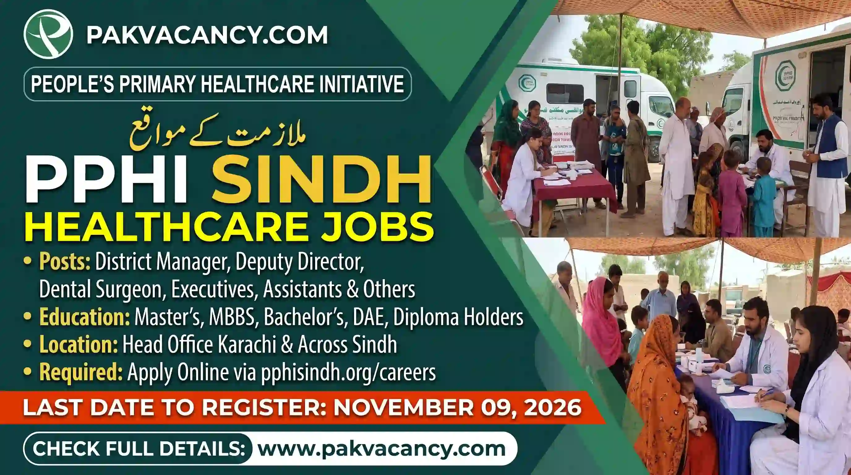 PPHI Sindh Jobs 2026 Apply Online