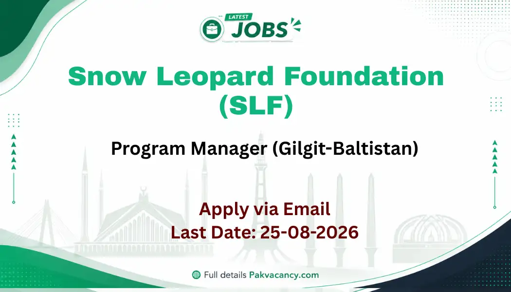 Snow Leopard Foundation Jobs 2026 Apply Online | Program Manager